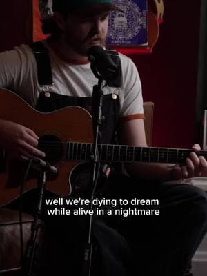 Well we’re dying to dream while alive in a nightmare #countrymusic #sadsongs #fypage #fypシ #ifiwerethedevil #acoustic #OnTour #newcountry #americana #newmusic 