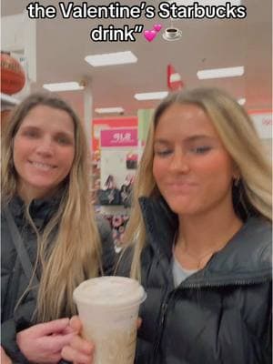 Mom’s best idea🤩 #coffee #ValentinesDay #starbucks #pinkcoffee #pink #MomsofTikTok #pinkdrink #pinkdrinkstarbucks #vday #valentine #viralvideo #fyp #boogie #target #girls 