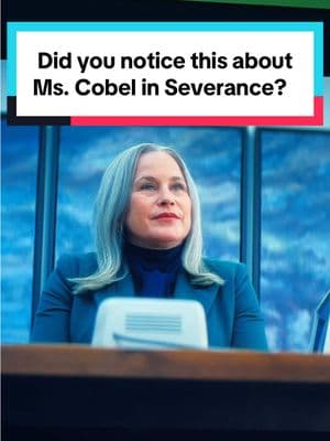 Did you notice this about Ms. Cobel in Severance? #severance #adamscott #benstiller #thriller #tvshow #tvshows #moviedetails #hiddendetail #moviefact #moviefacts #movieclips #moviescenes #behindthescenes #easteregg #eastereggs