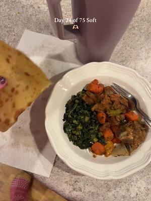 Day 24/75. That Ugandan food for dinner hit different 😮‍💨😍 #75soft #75softchallenge #75hard  #dayinmylife #momof2 #MomsofTikTok #momlife #ugandanstiktok #ugandanamericancouple #multiculturalfamily #ugandanfood