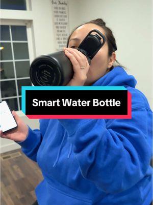 No longer forgetting to drink water  @waterh.admin #waterh #waterhsmartwaterbottle #hydration #smartwaterbottle 