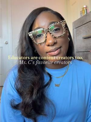 The Black educators of TikTok are often forgotten about. It’s my goal to showcase us and the diversity we bring to the creator space. Tell me which creator you’re going to support in the comments!  @Wikked_Principal  @YT:Ridgemont4sFinest®️🎙️🔗bio @Ms. Ligon @Itsmevsharac🎀 @Ms. G🍏 🩷🖤♥️🖤 . #teachertok #blackteachersontiktok #teachersoftiktok #blackcreators #BlackTikTok #teacher #principal #principalsoftiktok #teacher #favoritecreator 