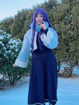 i wish i took more full body videos in this cosplay i love this outfit so much😢😢 #fernfrieren #ferncosplay #frierencosplay #frierenbeyondjourneysend #frierenfern 