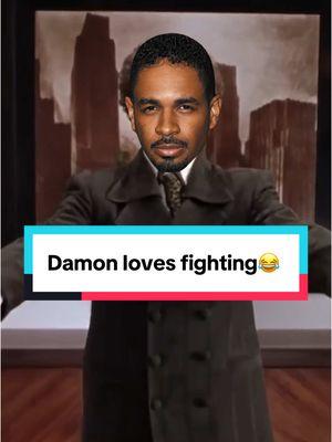 Damon loves fighting😂 #lamornemorris #jakejohnson #damonwayansjr #funny 