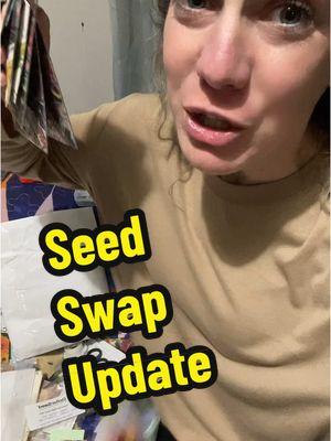 Seed swap update! I’ve already finished several orders and am waiting on more packages to arrive. Shipping will start next week hopefully! #seedswap #vegetablegarden #garden #gardening #seeds 