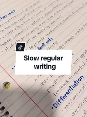 Brb.. going take melatonin and watch this video to put me to sleep😴 #handwriting #notes #writingasmr #satisfying #notebook #teacher #teachersoftiktok #praxis 