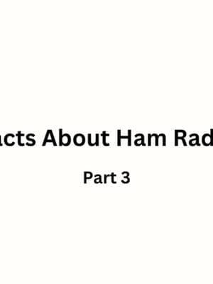 Facts About Ham Radio Part 3...Part 4 is coming soon!! Get Me to 10K followers! #hamradiolife #hamradiooperator #amateurradio #followme #follow #100kviews