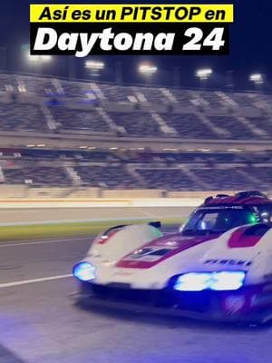 Así es un pitstop en #Daytona24 con el equipo Porsche Penske