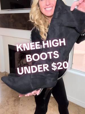 True to size- now is definitely the time to grab these knee boots!! #highboots #kneeboots #tallboots #winterboots #bootstyle #kneehighboots #bootseason  #tiktokshopjumpstartsale #seasonalgems #lovelanguage 