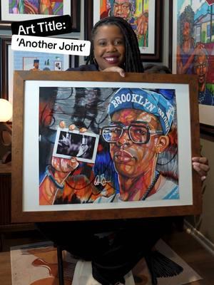 ‘Another Joint,’ my original art piece, has SOLD! 🔴 This is one of a few of my works that I don’t offer as prints. This portrait of Spike Lee as Mars Blackmon, was created during my binge of his iconic films, from ‘Do The Right Thing’ to ‘Crooklyn.’ I’m happy that it’s found a new home and hope it brings its new owner as much joy as it has brought me. 🖤 #SpikeLee #MarsBlackmon #BlackArt #BlackArtist #Artist #Illustration #ArtReveal #Art #Drawing #PortraitArtist #BlackOwned #SmallBusiness #Crooklyn #DoTheRightThing #BlackTok #BlackTikTok #BlackGirlTikTok 