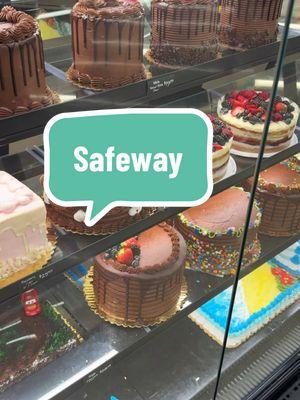 I love Safeway Bakery 🧁 @Safeway #safewaycake #safeway #shopping#usa#fyp #birthdaycake #stores#afghan 