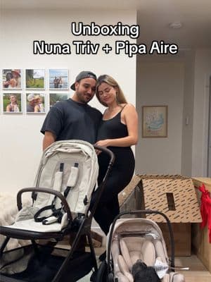 Let’s unbox the car seat + stroller 👼🏼 #nuna #nunatriv #nunapipa #pipaair #trivnext #stroller #unboxing #newparents 