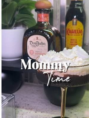 We got Expresso Martinis at the cribbbbb!!! lol  This was my first time making one and it was pretty good if I do say so myself🥂  What I used: 1.5oz of Expresso (pod) 1.5oz of Kahlúa 1.5oz of Don Julio Topped with Whipped Cream  #momlife #girlmom #mommyselfcare #SelfCare #expressomartini #martinis #mixology #athomebarista #mommytime #toddlermom #drinkideas #drinkrecipes #drinkresponsibily #dallas #movienight #martinirecipe 