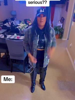 Can you be serious? Uh nooo 🤣 #funnyvideos #fyp #contentcreator #tiktok #explore #maryjbligechallenge @Mary J. Blige 