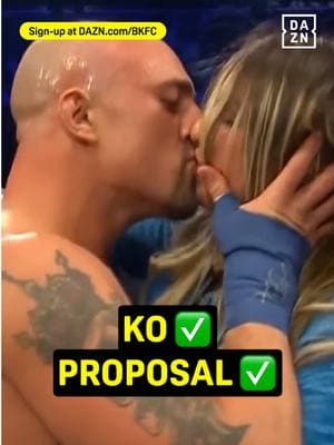 John Garbarino is an all around winner tonight 💍🥹 #KM5 | #KnucklemaniaV | #AlvarezStephens | Watch live now exclusively on DAZN #proposal #marryme #ko #bkfc #knockout #philly #fyp 