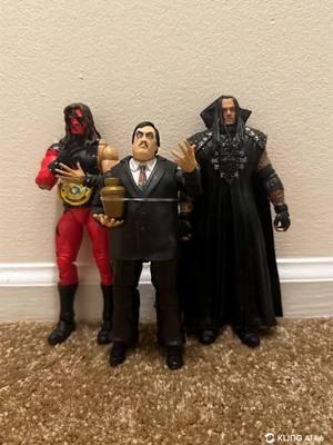 Ai is wild😂 #actionfigures #fyp #ultimateedition #mattel #WWE #wwefigures #theundertaker #kane #paulbearer #raw #attitudeera #ai #klingai #figurecollector 