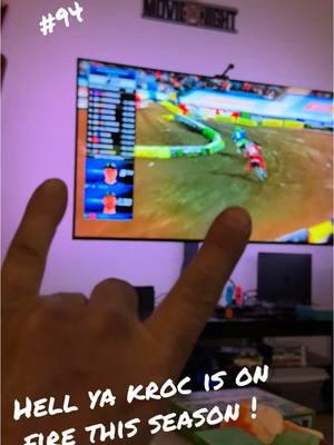 What do you guys think about this #supercross season? Let me know in the comments….. 😝 #2025 ##pointsleader##94##kroc##kickstartkenny##suzuki##redplate##a2##Anaheim##ca##letsgobaby##sx##smx##450s so pumped for this dude ! ##kenroczen94