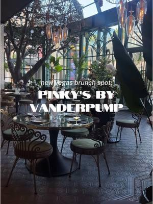 the most aesthetic girl brunch at Pinky’s by Vanderpump at the Flamingo ✨ #vanderpump #lasvegas #vegasbrunch #pinkyslasvegas 