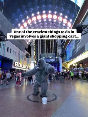 If you can dream it, you can probably do it in Las Vegas! And that includes riding this huge shopping cart w/ @cartzillaride down the Las Vegas strip! Follow @wanderlustyaventuras for the best travel advice and ideas! Now the idea of driving in a giant shopping cart is one of a kind and really cool, but also it gives you a totally different, elevated, open aired view of the strip that you can’t beat! What are other crazy things you’ve done in Vegas?! @vegas #meanwhileinvegas #vegas things to do in Las Vegas weird things to do Vegas #lasvegasstrip