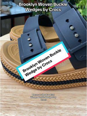 Brooklyn Woven Buckle Wedge by Crocs #crocs #crocs4life #crocsgang #crocswithnosocs #sandals #comfortable #shoes #comfortableshoes #footwear #womensshoes #womensfootwear #wedges #wedgesandals #fashion #tiktokshopcreatorpicks #jumpstartsale #springtime #spring #springbreak @Crocs 