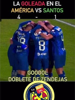 @torvic.play   ——————  Los goles son una joya del Tricampeón  Aquí la goleada del América vs Santos   ——————  #america #clubamerica #aguilasdelamerica #tricampeon #americavssantos #santos #santoslaguna #ligamx #futbolmexicano