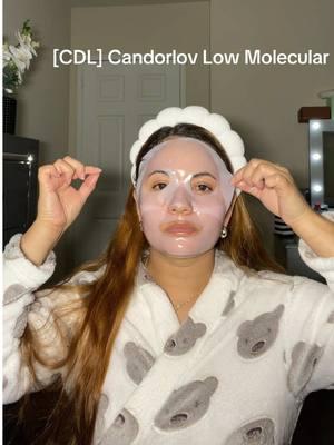 [CDL] Candorlov Low Molecular  Mascarilla super hidratante de colageno reafirma y es anti envejecimiento 🫶 #mascarilla #mascarilladecolageno #collagen #cascarilla #CDL #candorlov #low #molecular 