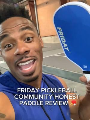 Have you ever played pickleball!? Here's an honest review on a @Friday Pickleball paddle 🏓 Get it for the low low out of my TikTok Shop, the link is below 🛒I take this light weight paddle country to country🔥 #pickleball #paddle #fitness #USA #Workdwide #Fun 