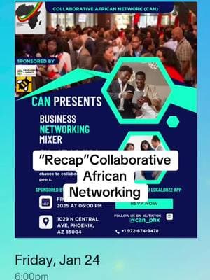 @CAN🌍 Thanks for the invite I had so much fun! Brand : COMFORTERFASHION #networkingevent #africancommunity #businessnetworking #phxarizona #phxbusiness