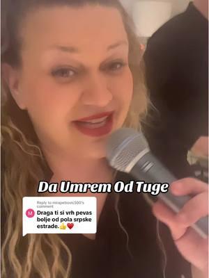 Replying to @mirapetrovic500 Pozdrav za divnu @Natasa Djordjevic Mandic zenu pevaca ubicu! Volimo te! #daumremodtuge #fypシ #foryoupage #marijamaraofficial #balkan #balkantiktok #marijamarastojadinovic #muzika #natasadjordjevic 