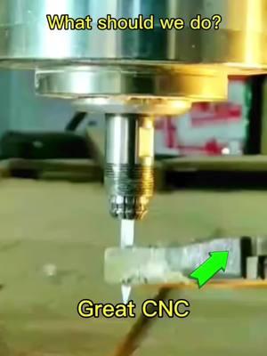 Have you ever encountered this?  #cnc #cncmachine #CNCmachining #cncmachinist #5axis #fyp #minicnc #cncmillingmachine #cncrouter #cncmill #cncmilling #cncplasma #cnclathe #cnccutting #cnctools #machinist #tools #mold #components #machinetools #greatcnc #cncoperator #factory #machining #aluminum #DIY #design #creative #miracle 