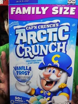 Arctic Crunch Cap’n Crunch is hereeee #supercerealsunday  #capncrunch #cereal #cerealreview #foodreview 