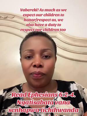 #repect #respectisearned vabereki let’s treat our children right 