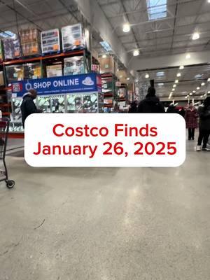 Costco finds January 26, 2025 #costco #costconew #costcotiktok #costcodeal #costcomamma #costconewitems #costcofinds #shopping #costcobuy #fyp #costcohauls #costcofood #kirklandsignature #costcoclothes #capcut 