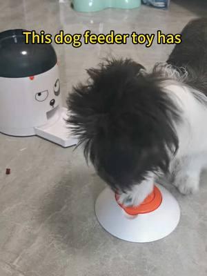 My dog loves this dog feeder toy!#dogtoy #smartdog #cutedog #DogTraining #dogfeeder #remotecontrol #puzzle #doglover #dogowner #dogsoftiktok 