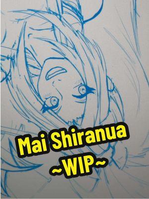 Sketching can be fun but it’s something I never really spend too much time on. My average drawing takes about 3 to 5 hours to complete. And that’s a full drawing. So what happens when I spend more than just 30 minutes doing the sketch? This… #sketch #mydrawing #mywip #workinprogress #workinprogressart #mai #maishiranui #shiranui #fatalfury #kingoffighters #StreetFighter6 #streetfightvi