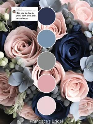 Replying to @sophiethompson0103 Absolutely, here you go! If you want to see more wedding color ideas then click the 🔗 in my bio! #weddinginspo #weddingplanning #weddingtiktok #weddingcolorideas #weddingcolortheme 