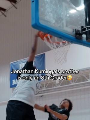 8th Grader Flory Kuminga is truly a one of one.😳 #fyp #aau #florykuminga #jonathankuminga 