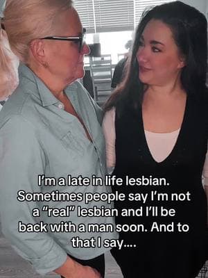 Never in a million years. ❤️ #wlw #lesbiansoftiktok #lgbtq #agegap #agegaplesbians #agegapmarriage #lateinlifelesbian🏳️‍🌈 