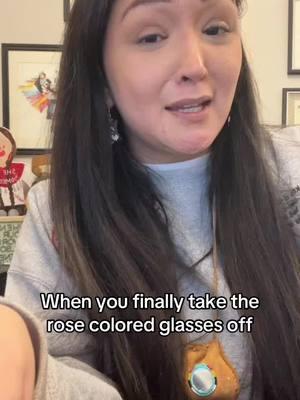 Taking off those glasses is a cannon moment 😂 #rosecoloredglasses #healing #HealingJourney #selflove #selflovejourney #divorce 