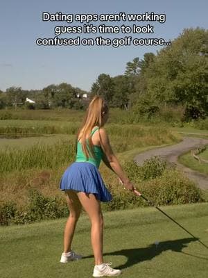 Would you give me tips?  - - #golf #caddieissues #golfgirl #golfswing 