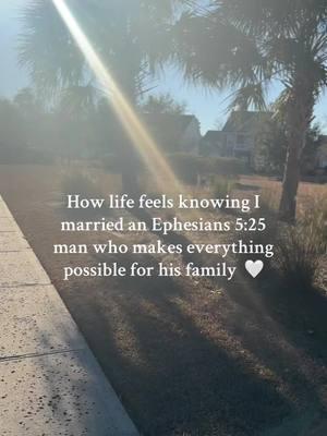 The older I get, the more I realize how significant this is 🙏#ephesians5 #christiantiktok #christianmom #momof6 #militaryfamily #familyof8 #marriage 