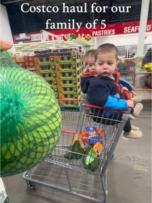 Nothing better than a full fridge of your favorite things 🥰 #identicaltriplets #triplets #mom #moms #MomsofTikTok #costco #costcohaul #groceryhaul #foodtiktok #family 