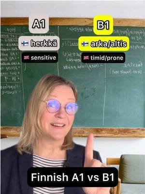 Finnish A1 vs B1 😍🇫🇮 how many did you know? #learnfinnish #learnlanguagesonline #suomenkieli #finnish #opisuomea #finnishteacher #finnishlesson #learnlanguages #finland 