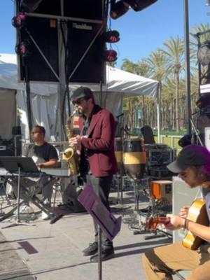 Fun times performing at the #nammshow 2025 with my new project LF & The Collective 🎶🎷🎷 #saxophone #saxofonista #nammshow2025 #lorenzoferrero #altosax #losangelesmusicscene 