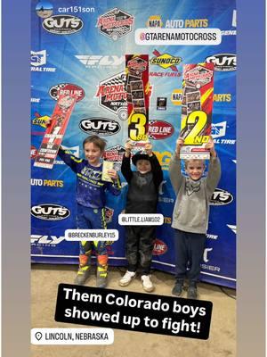 That one time the Colorado boys went 1.2.3 in Lincoln. 💪🏻🔥💪🏻 #fy #fypage #fypシ゚viral #motoboy #explore #dirtbikekidz #racing 