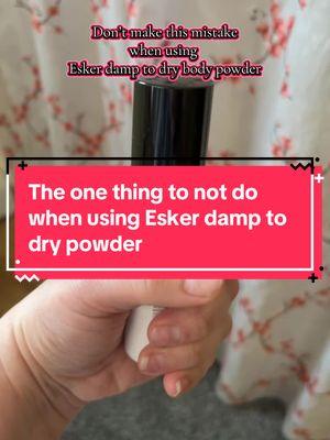 Don’t make this mistake! #drypowder #personalhygiene #apronbelly #talcfree 