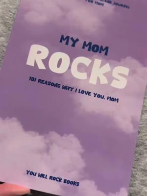 Make your Momma feel all kinds of LOVE with the My Mom Rocks Journal Gift for Valentines Day! #mymomrocks #journalgift #journal #mymomrocksjournal #giftidea #ValentinesDay #valentinesdaygift #valentinegiftforher #valentinesgiftformom #mom #momgift #momma #mommy #madre #mamacita #valentine #bemyvalentine #tiktokvalentines #tiktokshopvalentinesday @You Will Rock Books 