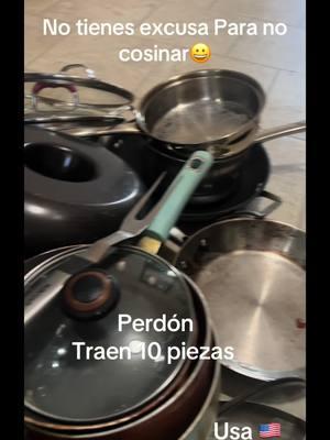 #si te gusta #cosinar te #recomiendo estos #sartenes #usa🇺🇸 #tictok 