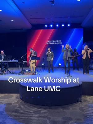 Time for worship!   Crosswalk Worship at LLUMC.  #gaychristian #lovingall 