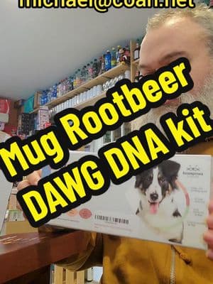 Mug Root Beer DAWG DNA kit.  #mug #GotThatDawgInMe #mugrootbeer #rootbeer @Mug Root Beer @Pepsi 